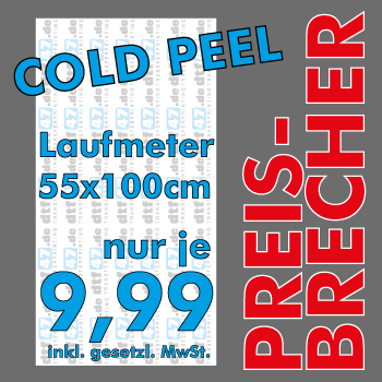 Cold-Peel-Laufmeter DTF-Druck (55x100cm)
