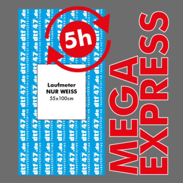 Laufmeter DTF-Druck Mega-Express